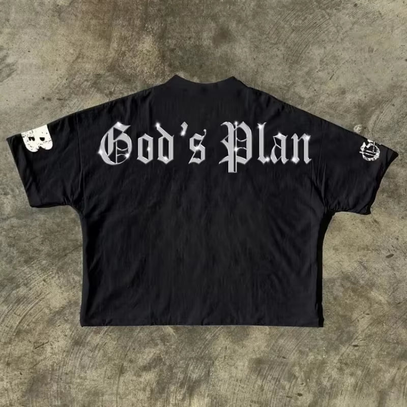 Mental Health Matters Graphics Cropped T-Shirts Men Y2K Short Sleeves Vintage Tshirt Streetwear Women Tops